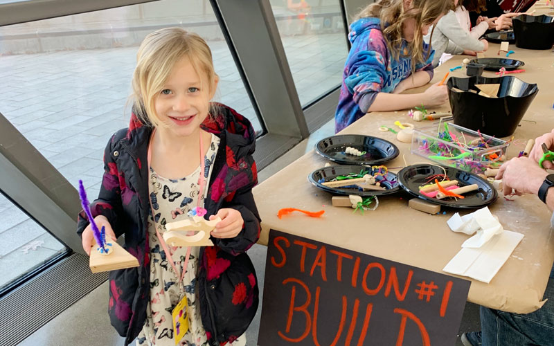 MSU-Broad-Art-Museum-Kid-doing-FREE-Saturdays-art-crafts-make-create