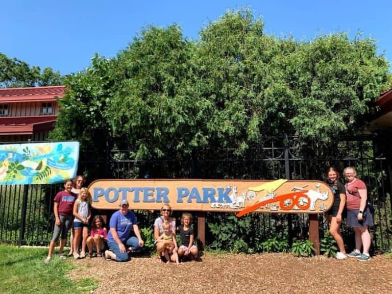 Potter Park Zoo - Zoo Entrance - Lansing Family Fun