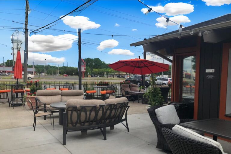 One-North-Kitchen-Bar-Lansing-Patio-FB-blue-sky