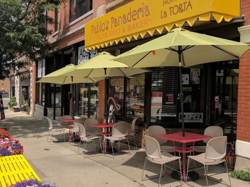 Pablo's Panaderia OT Outside Seating Facebook