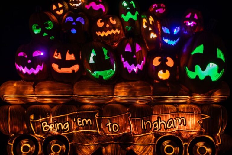 Glowing Pumpkin Trail Near Lansing – Jack O’ Lanterns Unleashed 2026