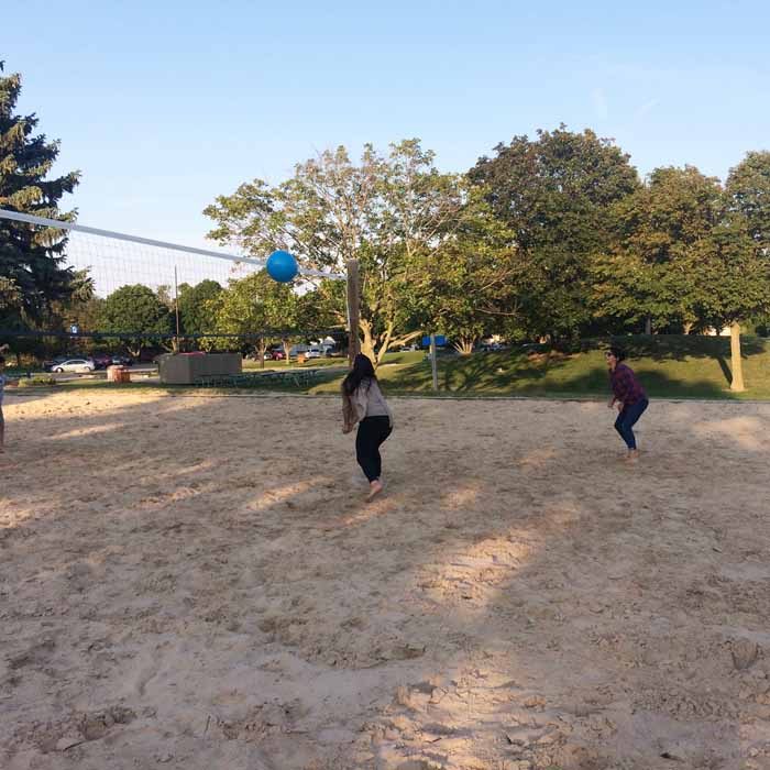 sharpe park volleyball lansing play