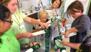 REACH Art Studio Summer Camp Kids Tie Dye Reo Town Lansing Feature Image