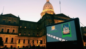 Lansing Capital Building Movie in the Park Summer Bucket List Header