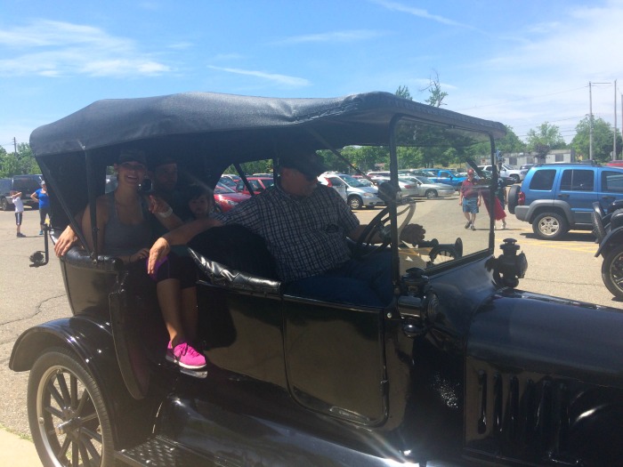 Model T Rides Car Historic Center Be a Tourist in Your Own Town