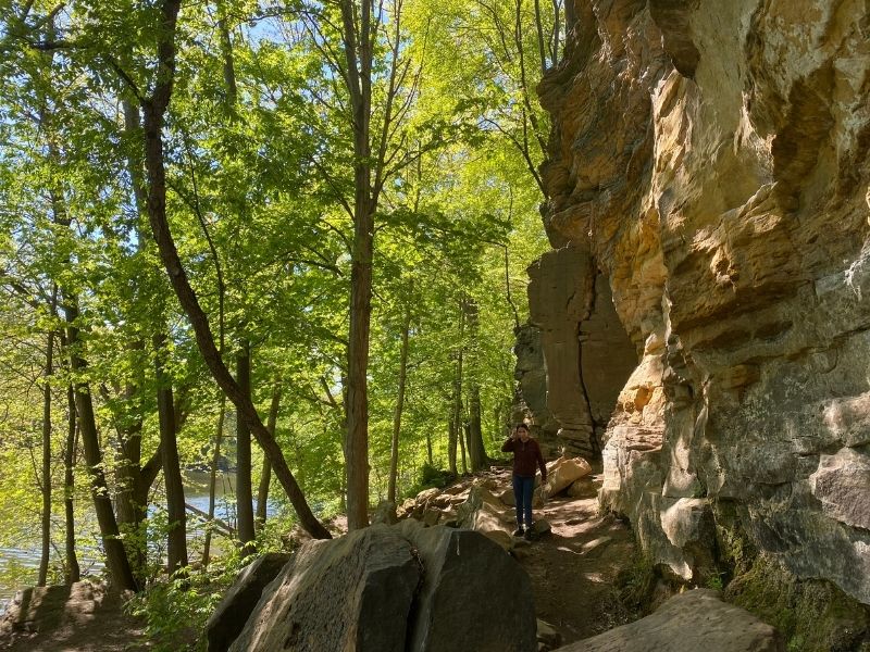 Rock Climbing The Ledges Trail
